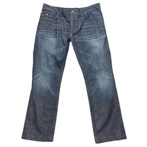 True Religion‎ Men's 38x31 Ricky Straight Leg Snakeskin Jeans USA